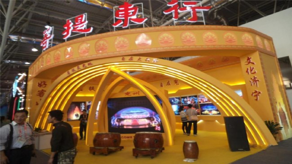 中國第十屆藝術(shù)節(jié)展臺案例